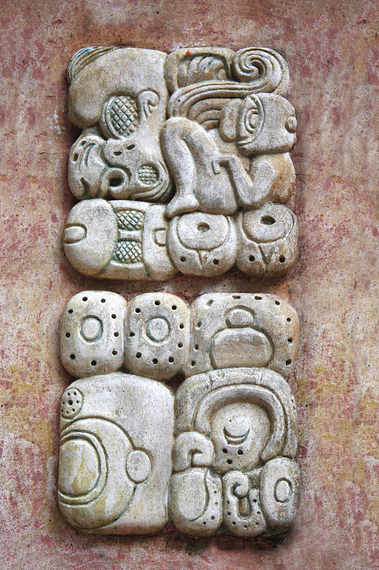 帕伦克,恰帕斯州,宇航员,墨西哥,浮雕雕刻,重新扫描,马雅里维耶拉,玛雅文明,古代