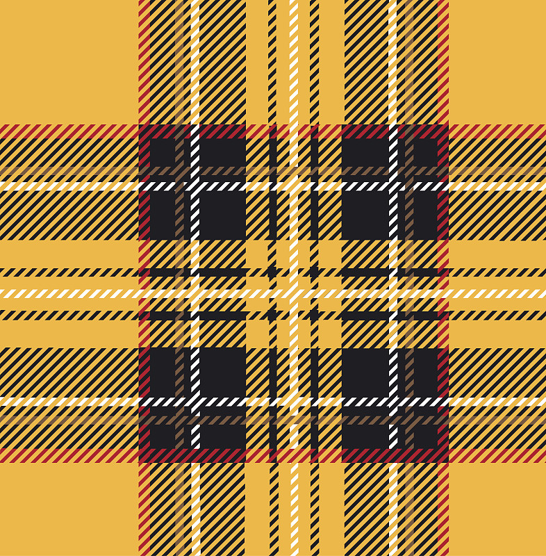 格子花纹,黄色,斯图尔特河,苏格兰短裙,格子图案,传统,几何形状,纺织品,人种,古典式