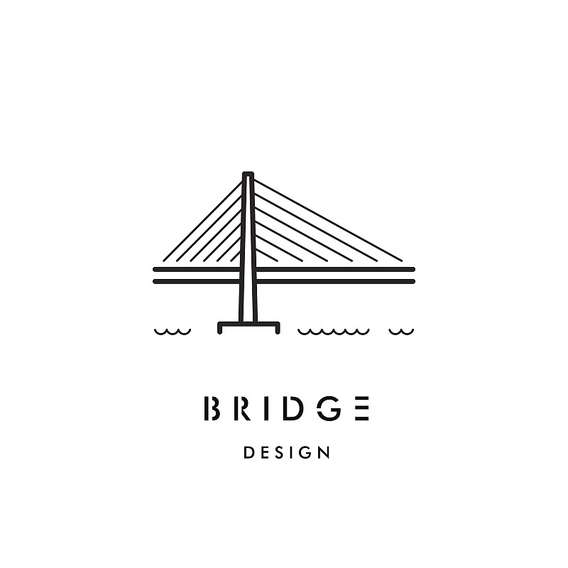桥,轮廓,矢量,图标,拱桥,高架桥,拱门,建筑设备,铁路运输,大门