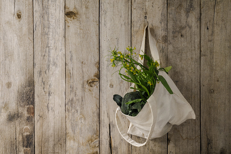环保袋,墙,棉,悬挂的,厚木板,蔬菜,自然,吊钩,绿色,木制