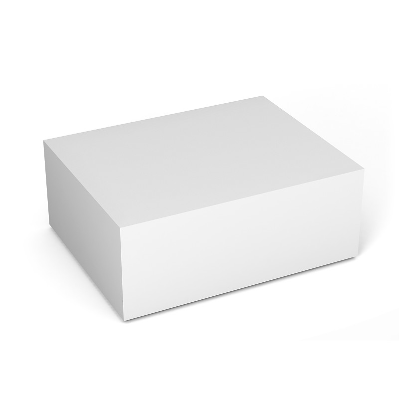 纸板,盒子,模板,白色,空白的,白色背景,轻蔑的,三维图形,设计,包装