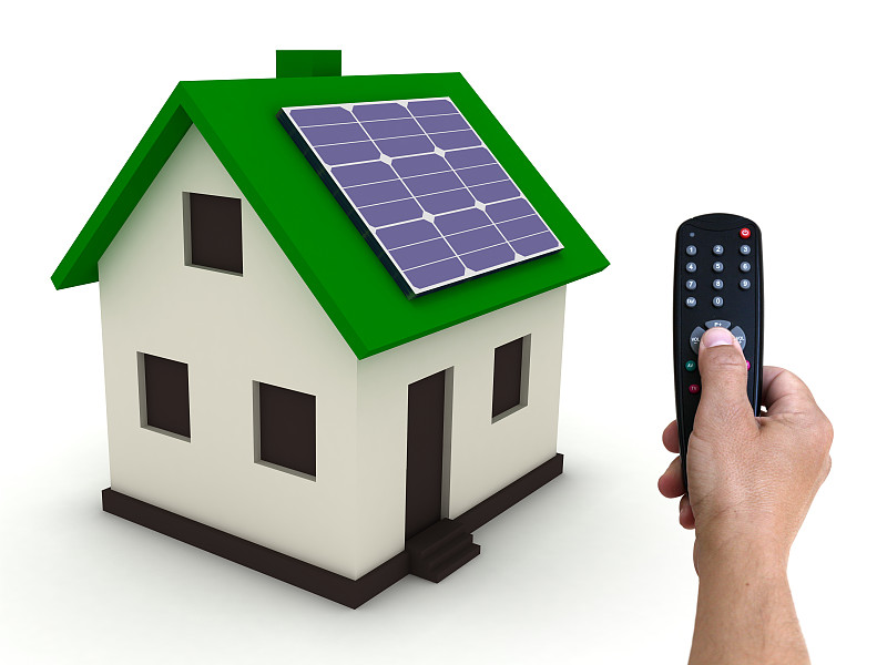 技术,太阳能,智慧,概念,房屋,效率,太阳能电池板,储蓄,节能灯泡,水平画幅