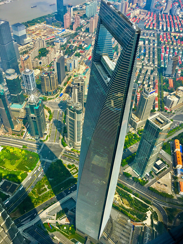 都市风景,上海中心大厦,上海环球金融中心,在上面,垂直画幅,办公室,天空,无人,户外,金茂大厦