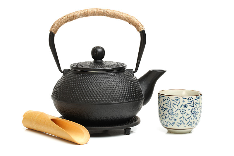 茶壶,杯,白色背景,茶道,小苍兰,乌龙茶,中国茶,抗氧化物,陶瓷工艺品,工间休息
