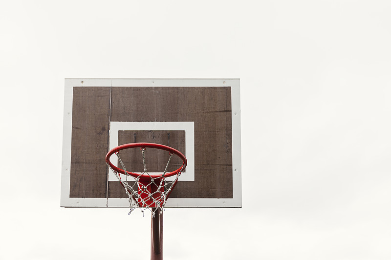 厚木板,篮球运动,正面视角,天空,水平画幅,进行中,无人,古老的,长方形,夏天
