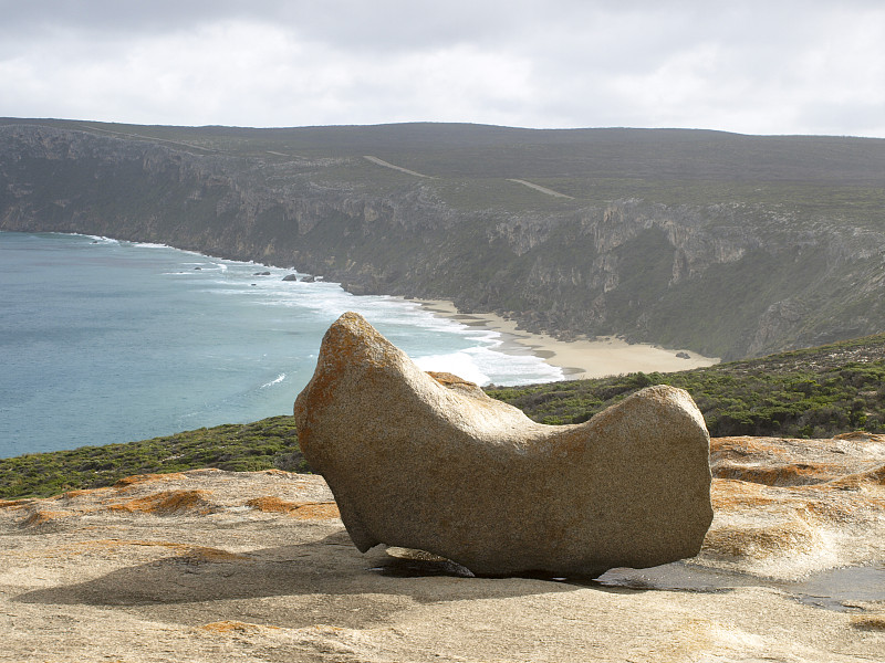 澳大利亚,惊人的岩石,在下面,袋鼠,水平画幅,无人,岩层,野外动物,户外,自然公园