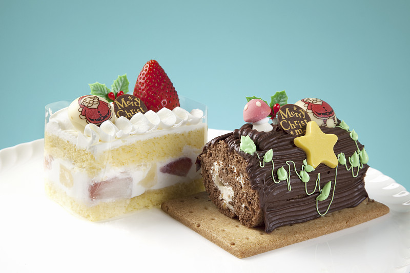 圣诞蛋糕,水平画幅,草莓油酥脆饼,无人,日本,蛋糕,巧克力蛋糕,甜点心,甜食
