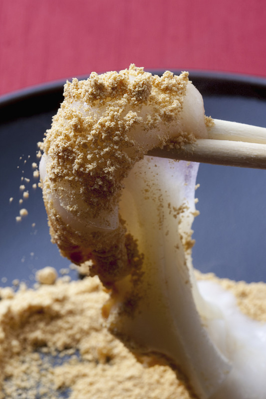 黄豆粉,垂直画幅,米,快乐,日本,膳食,材料,年糕,日本料理