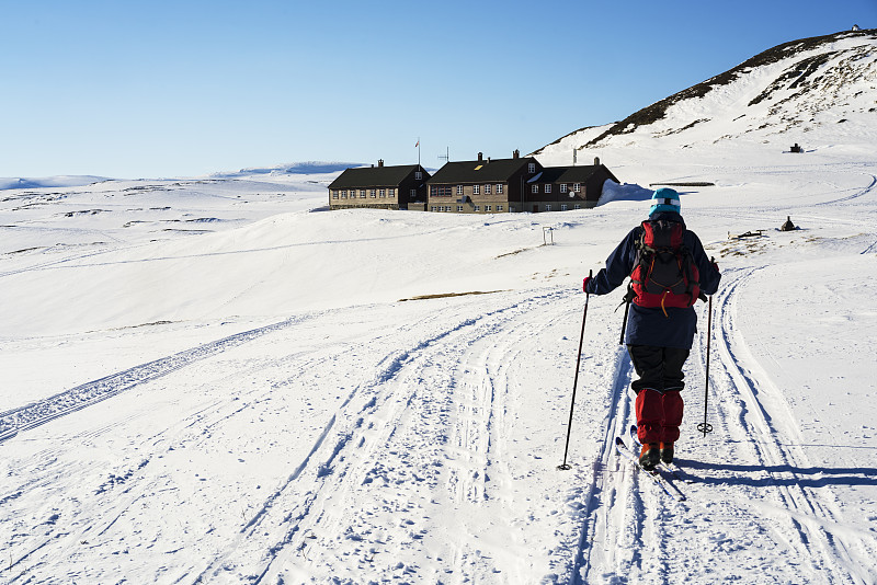 滑雪运动,小木屋,女人,田园风光,飞机,挪威,北欧滑雪赛,越野滑雪板,冬季运动,滑雪服
