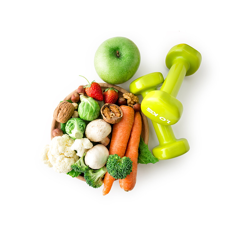 健康食物,留白,坚果,胡萝卜,水平画幅,生食,膳食,组物体,特写