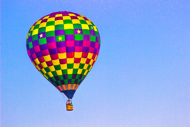 热气球,多色的,早晨,飞艇,洞,气球,风,热,充气筏,休闲活动