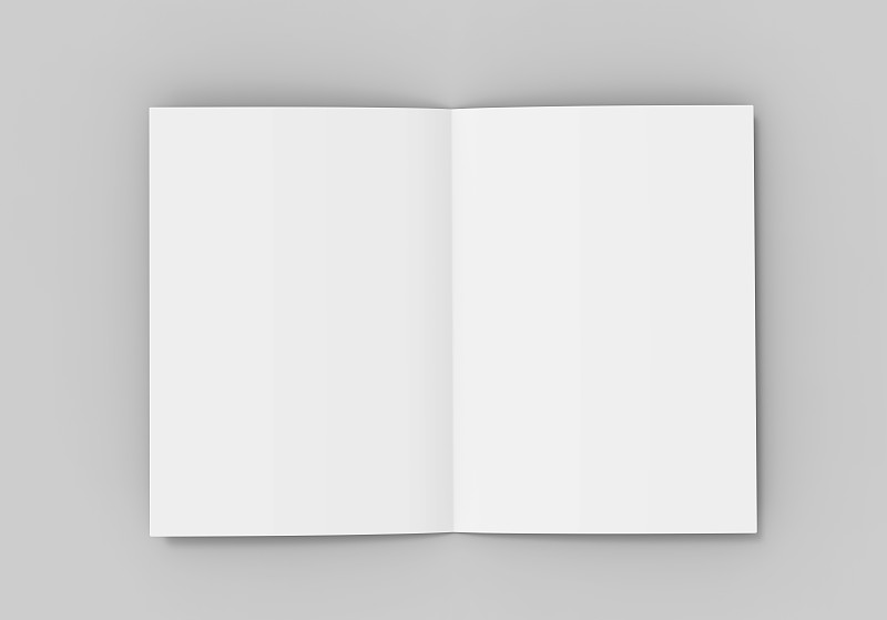 绘画插图,模板,白色,折叠的,三维图形,空白的,小册子,一半的,设计,演说
