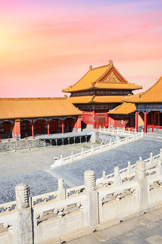 故宫,北京,风景,汉字,禁止的,博物馆,宫殿,宏伟,大门,世界遗产