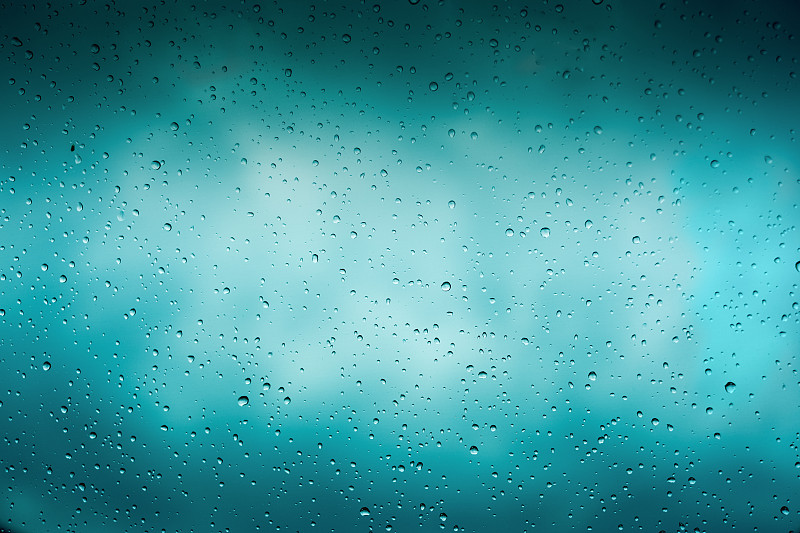 雨滴,玻璃,自然美,积雨云,渐变背景,式样,水,天空,美,艺术