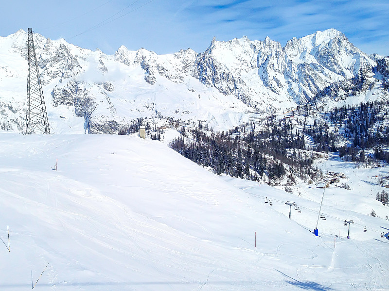 雪,滑雪坡,冬天,岩石,滑雪缆车,山脉,阿尔卑斯山脉,提举,旅行者,顶部