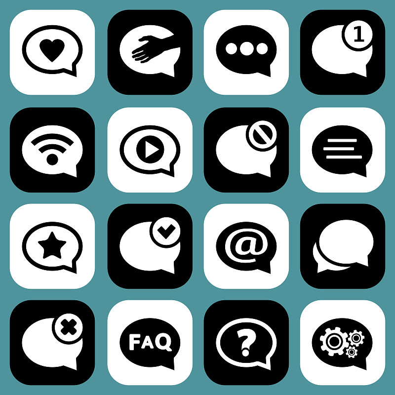 消息,对话气泡框,计算机图标,在线聊天,形状,电子邮件,绘画插图,社会化网络,符号,思想气泡框