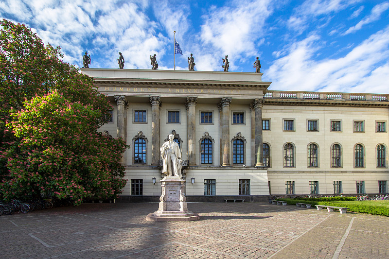 柏林,雕像,普鲁士,大学,纪念碑,艺术,水平画幅,档案,无人,户外
