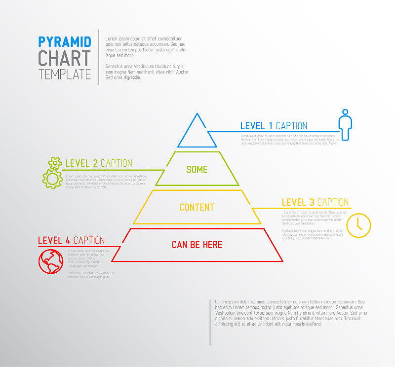 模板,金字塔,矢量,图表,信息图表,水平画幅,无人,绘画插图,符号,标签