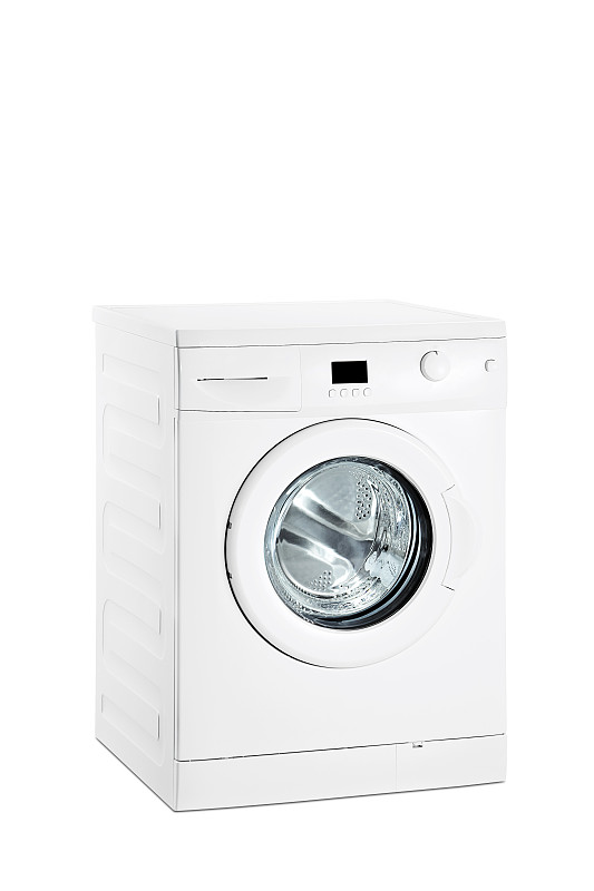 洗衣机,背景分离,垂直画幅,正面视角,留白,新的,清洗剂,大型家电,符号,家庭生活