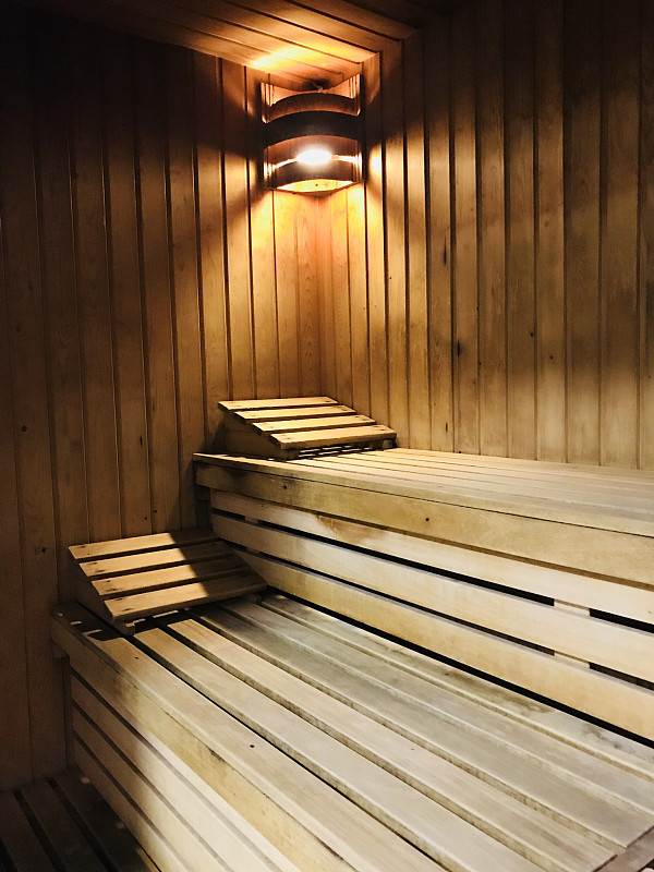 桑拿浴,垂直画幅,温度,无人,浴室,木材,湿,光,运动,休闲椅
