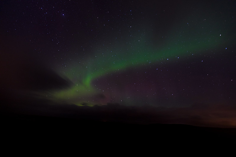 星星,北极光,冰岛国,舞蹈,天空,美,风,水平画幅,夜晚,雪
