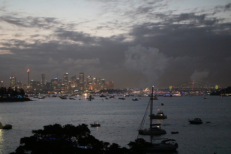 桥,黄昏,澳大利亚,悉尼,cbd,城市天际线,悉尼港湾,天空,新南威尔士,水平画幅