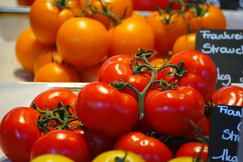 西红柿,巴伐利亚,慕尼黑,维克图阿连市场,水平画幅,无人,南瓜,秤,标签,户外