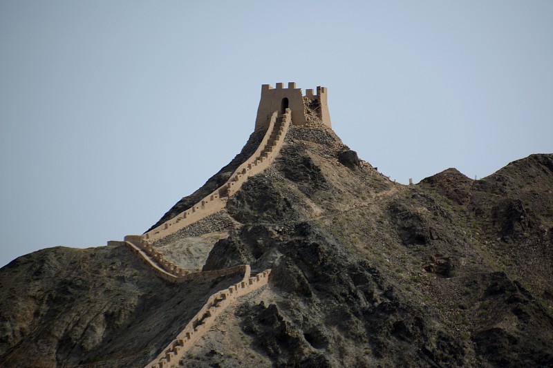嘉峪关关城,城墙,中国西北部