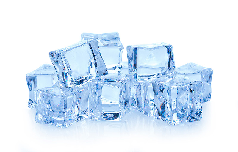 冰,白色背景,立方体,水,水平画幅,无人,块状,湿,纯净,鸡尾酒