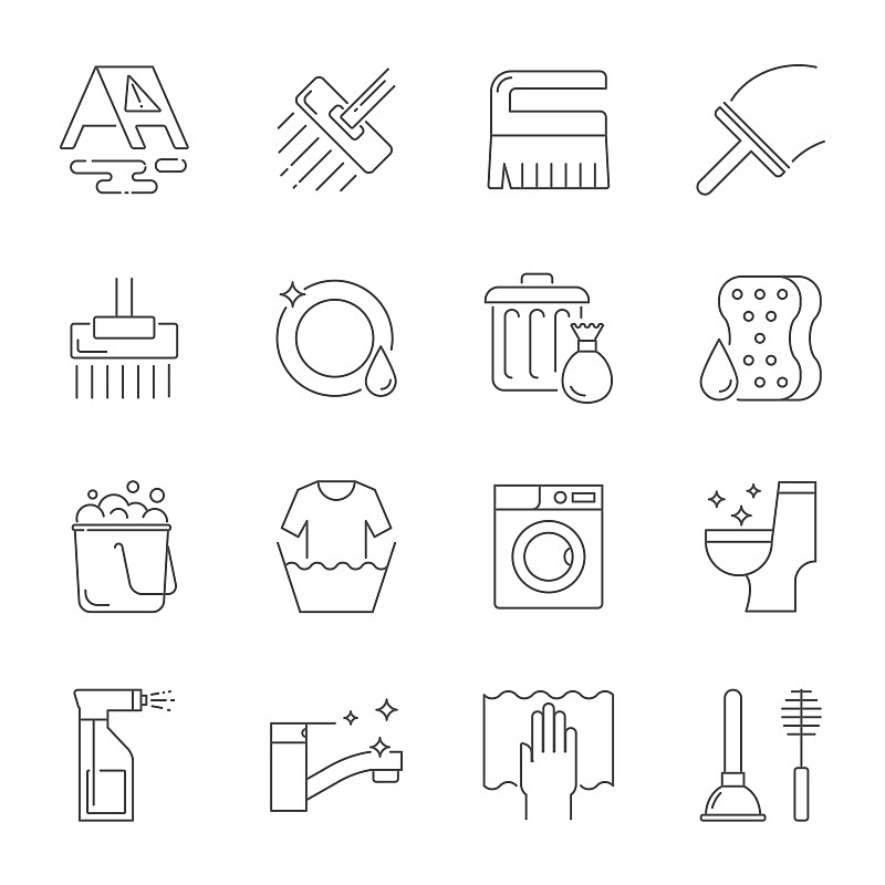 符号,时尚,线条,水,密封的,绘画插图,家庭生活,卫生间,家务,瓶子