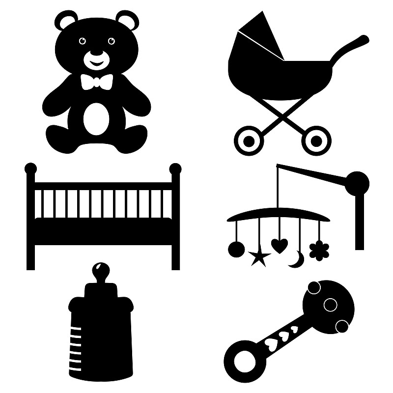 计算机图标,婴儿,绘画插图,折叠童车,生日,婴儿口水兜,婴儿食品,泡泡,瓶子,碗