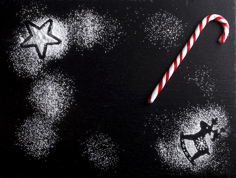 边框,雪,巧克力条,圣诞卡,水平画幅,无人,圣诞礼物,气候与心情,红鼻子驯鹿