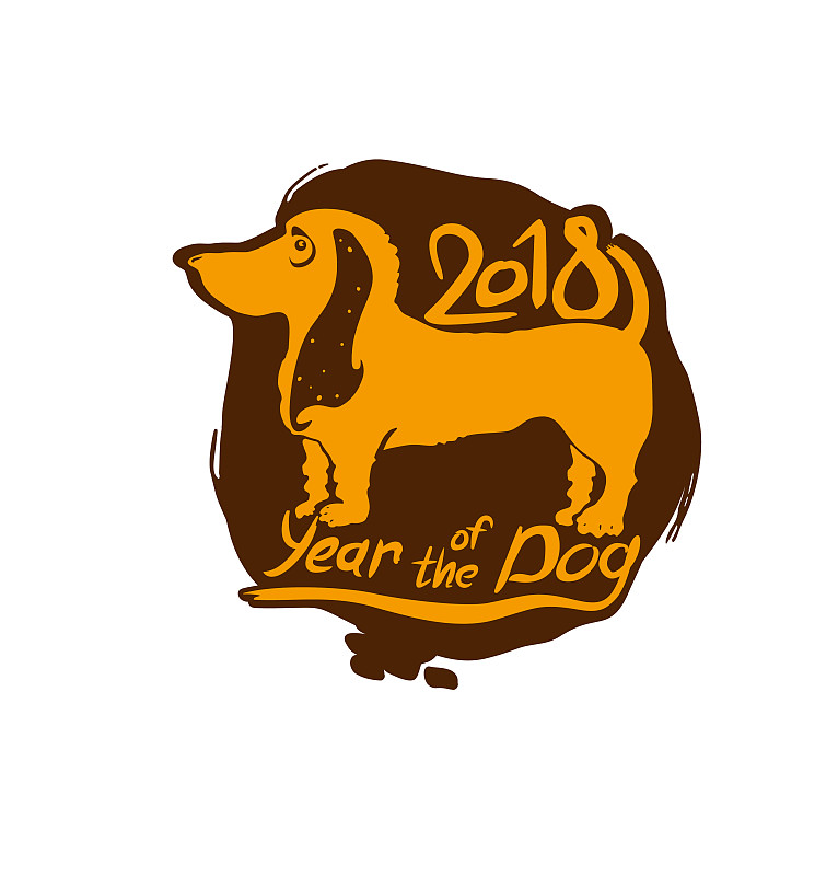 狗,2018,替代,矮脚猎犬,博美犬,狗年,汉字,哈巴狗,猎犬,中文