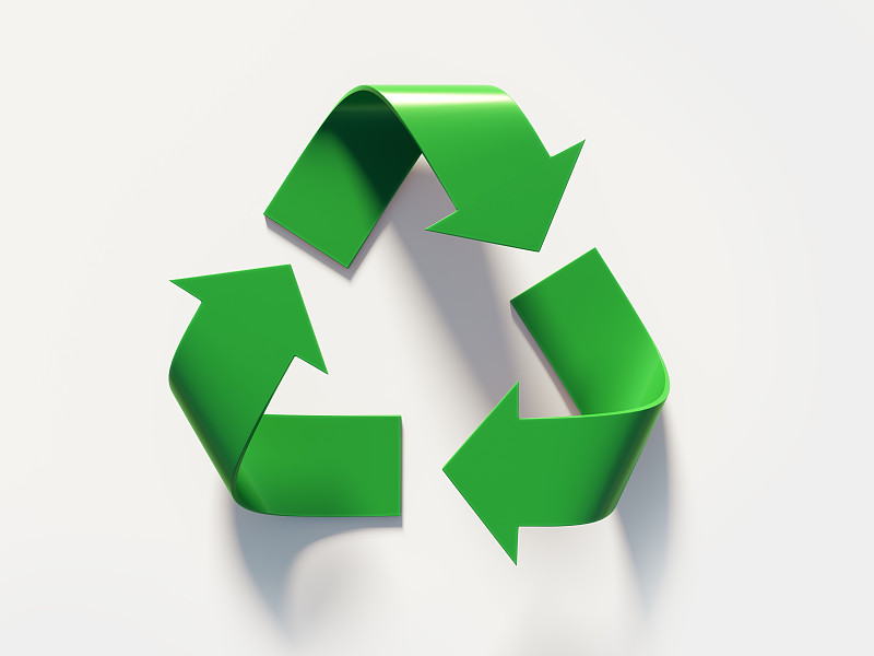 循环符号,可回收材料,循环利用