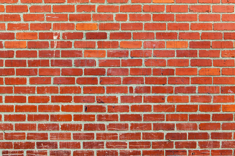 砖墙,红色,划痕,橙色,褐色,水平画幅,无人,洛杉矶县,格子,长方形