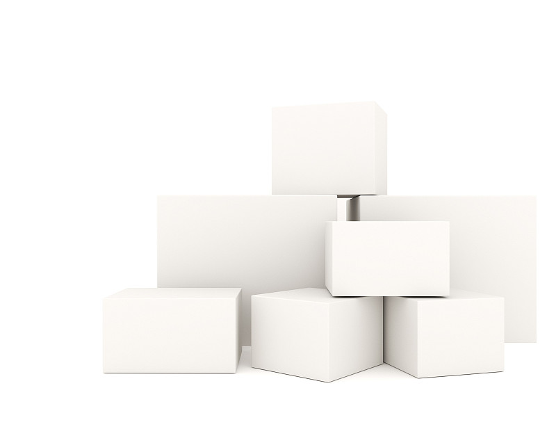 盒子,白色,空的,白色背景,商品,穿衣服,母球,仓库,水平画幅,形状