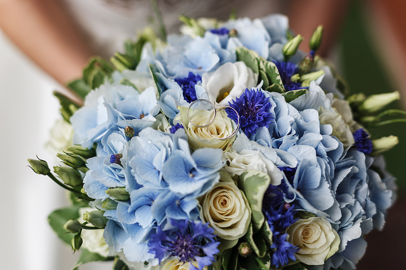 花束,蓝色,新娘,个人随身用品,美,水平画幅,符号,组物体,特写,俄罗斯