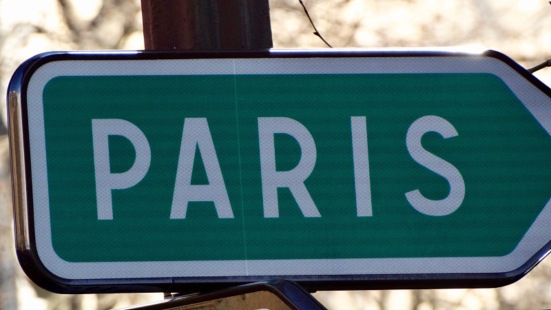 标志,巴黎,水平画幅,无人,城市,法国,信息标志,摄影
