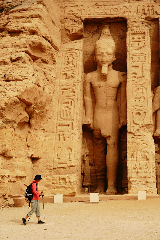 埃及,女人,旅游目的地,垂直画幅,纪念碑,古老的,古典式,旅行者,石材,过去