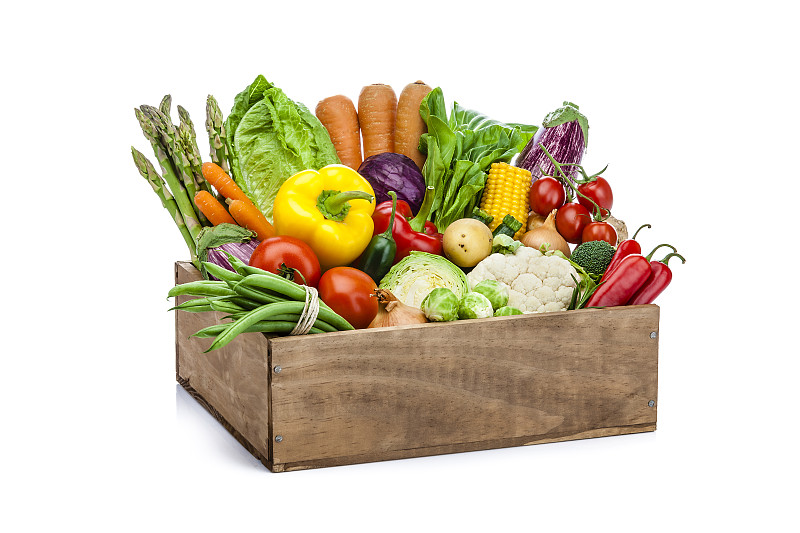 蔬菜,盒子,成组图片