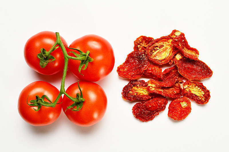 西红柿,清新,番茄干,水平画幅,素食,无人,开胃品,生食,组物体,干的