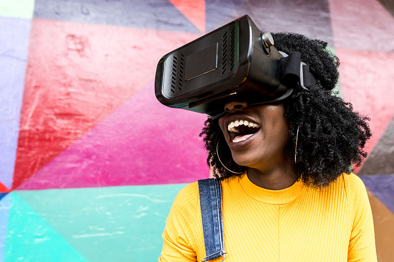 衣服,女人,虚拟现实,从虚拟现实的角度拍摄,伊比拉布尔拉公园,可穿戴式相机,安哥拉,虚拟现实模拟器,网络空间,3d眼镜