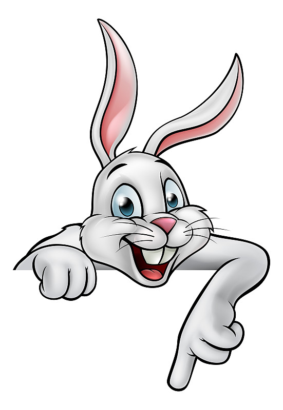 卡通,复活节兔子,兔子,垂直画幅,绘画插图,小兔子,复活节,边框,消息,在之后