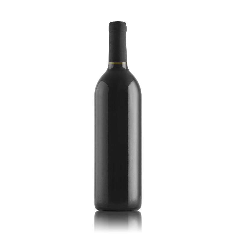 黑色,酒瓶,标签,葡萄酒,留白,新的,无人,含酒精饮料,饮料,干净