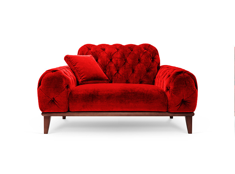 扶手椅,红色,华贵,古董,座位,水平画幅,纺织品,椅子,古老的,皮革