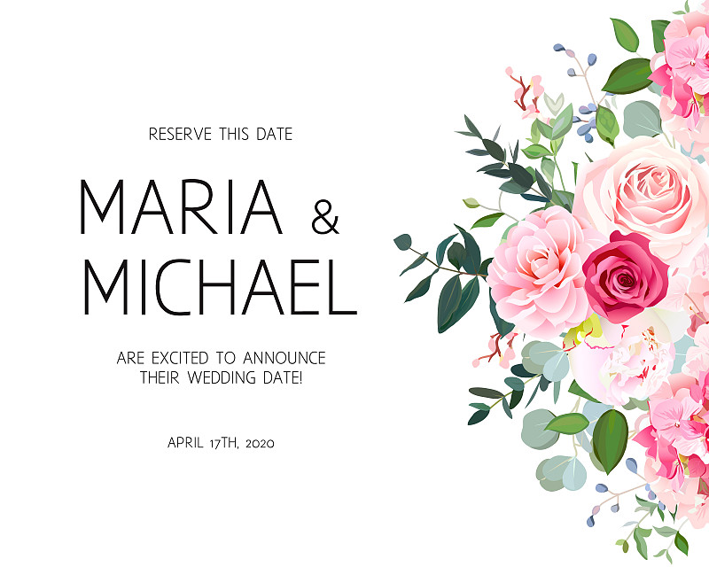 边框,矢量,脆弱,侧面视角,婚礼,美,贺卡,水平画幅,枝繁叶茂,茶花