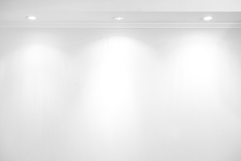 白色,墙,办公室,留白,新的,水平画幅,无人,表格,走廊,灯