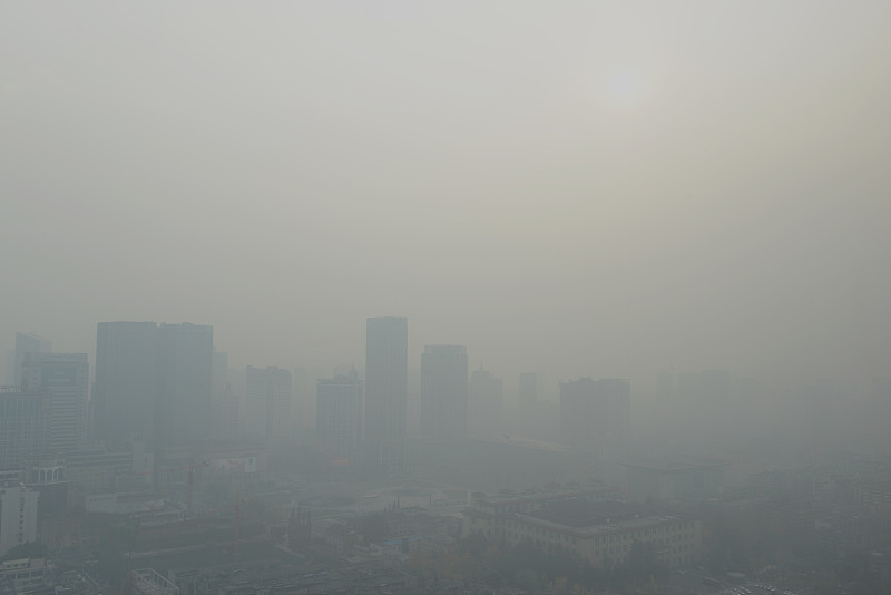 城市,化石燃料,全球变暖,部分,巨大的,丑陋,烟雾,最终期限,燃烧