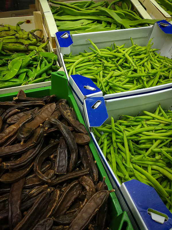 豆,清新,垂直画幅,无人,生食,特写,货摊,槐豆,波兰