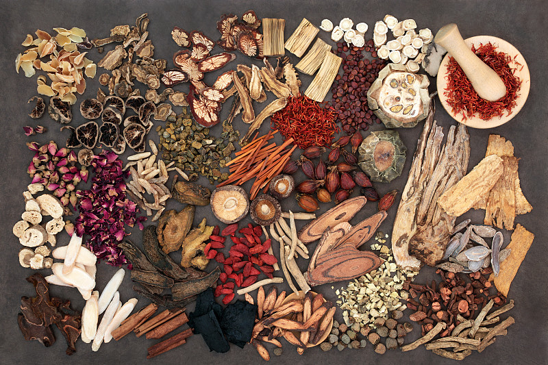 中医,传统,草红花,紫堇,黄芪,香菇,人参,当归,蘑菇,枣